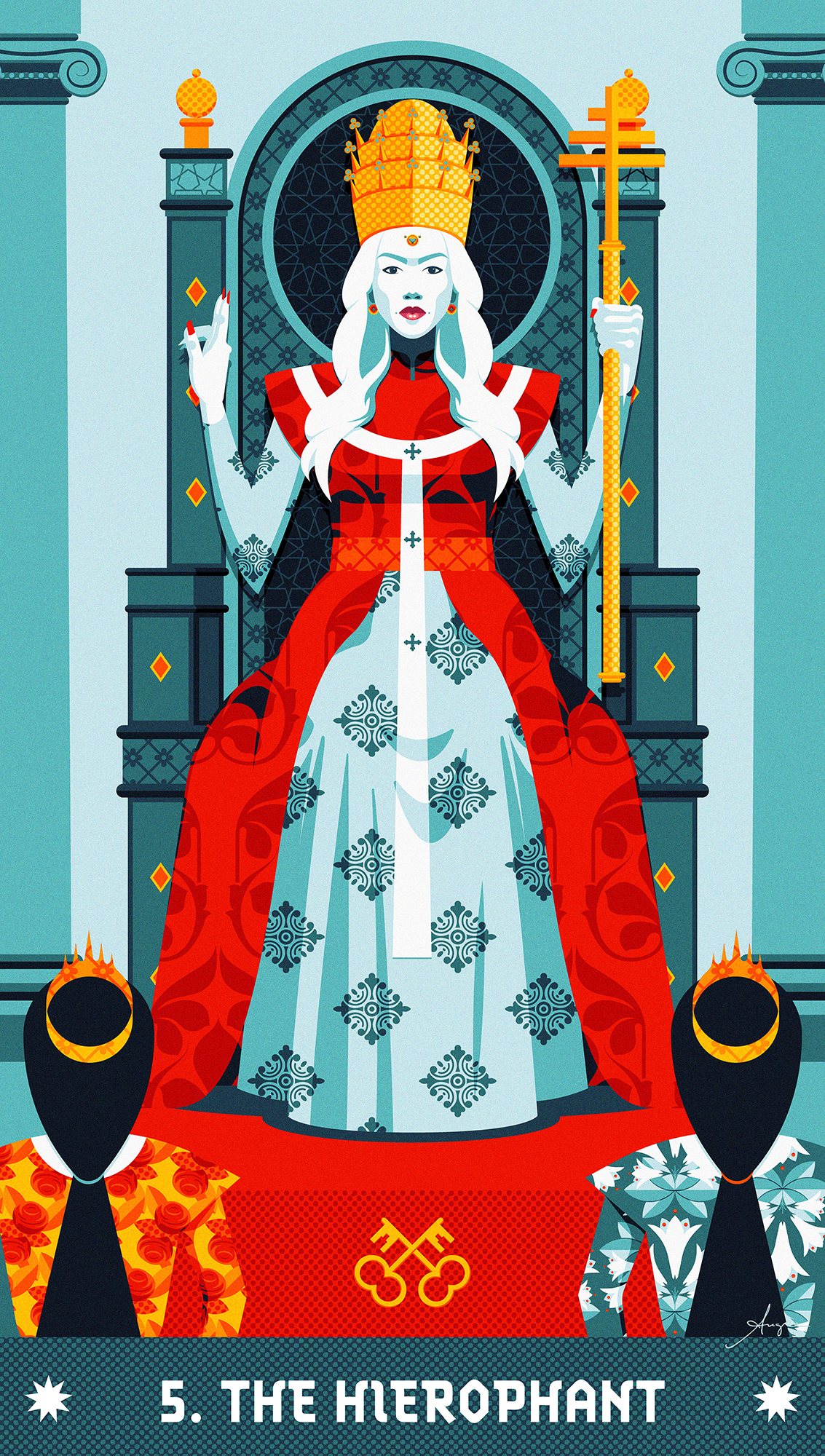 Tarot Deck: the Hierophant Tarot Deck: the Hierophant