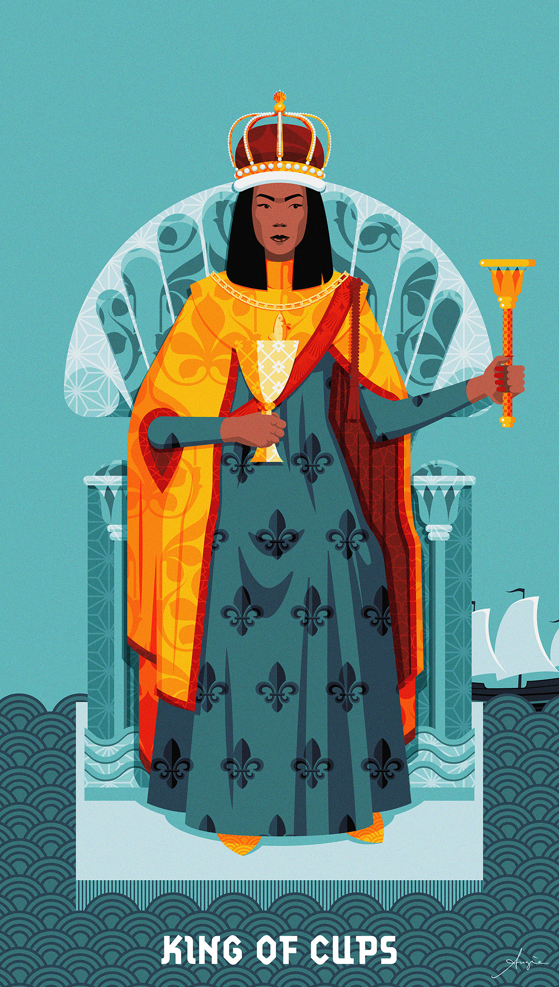 Tarot Deck: King of Cups Tarot Deck: King of Cups