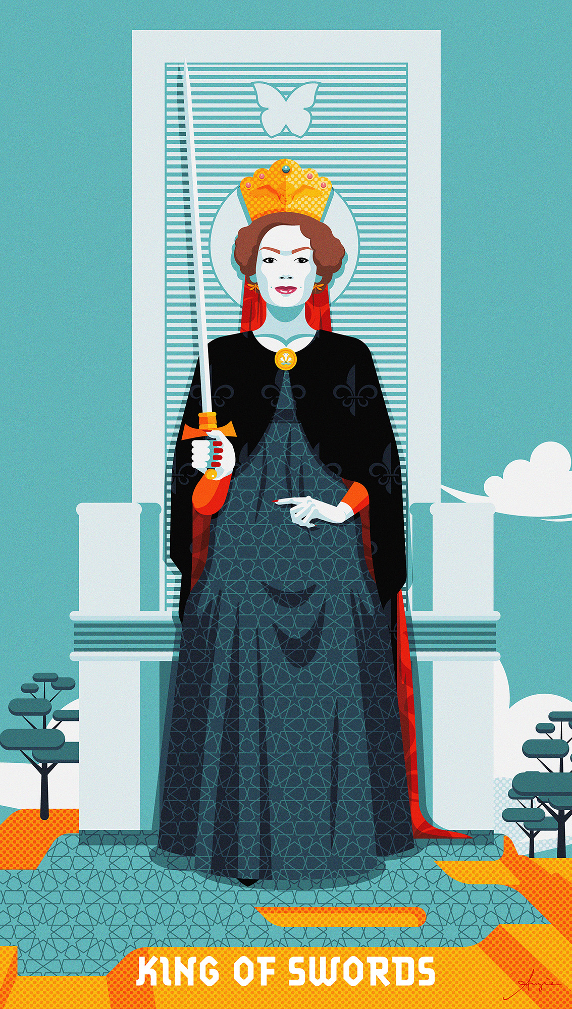Tarot Deck: King of Swords