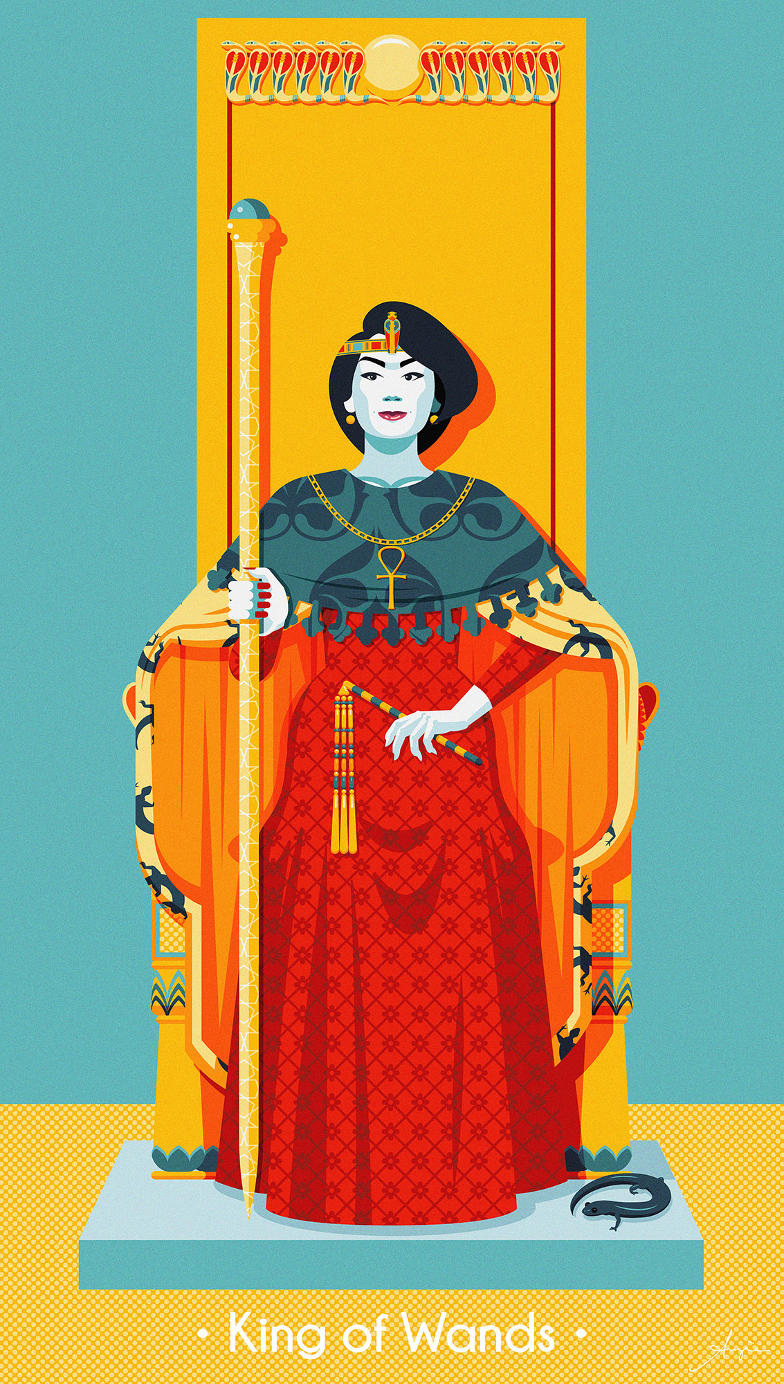 Tarot Deck: King of Wands