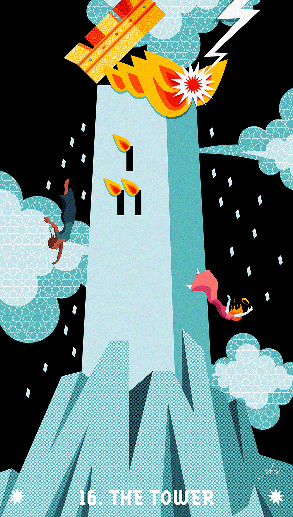 Tarot Deck: the Tower Tarot Deck: the Tower