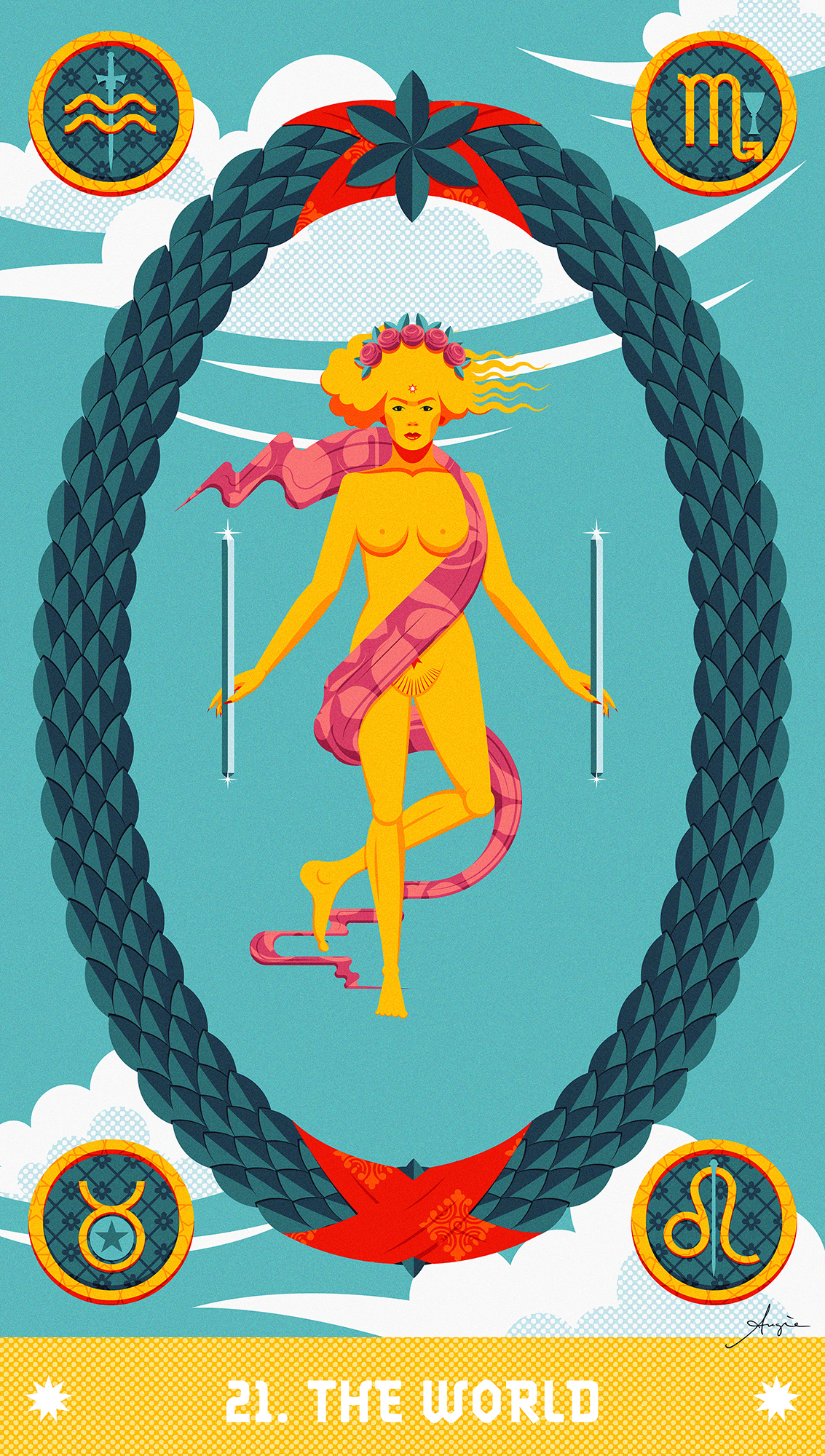 Tarot Deck: the World Tarot Deck: the World