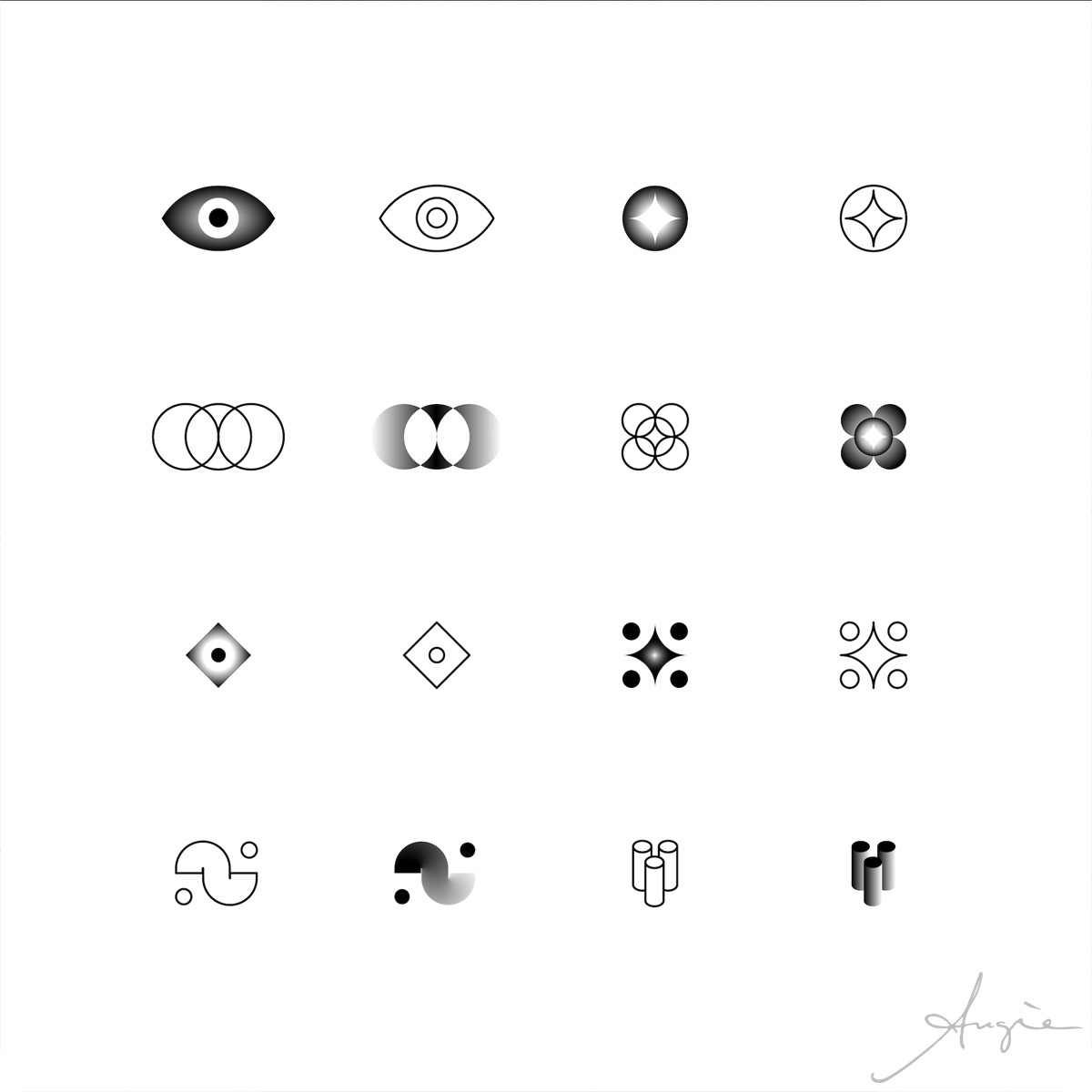 Pictograms & Gradients Pictograms & Gradients