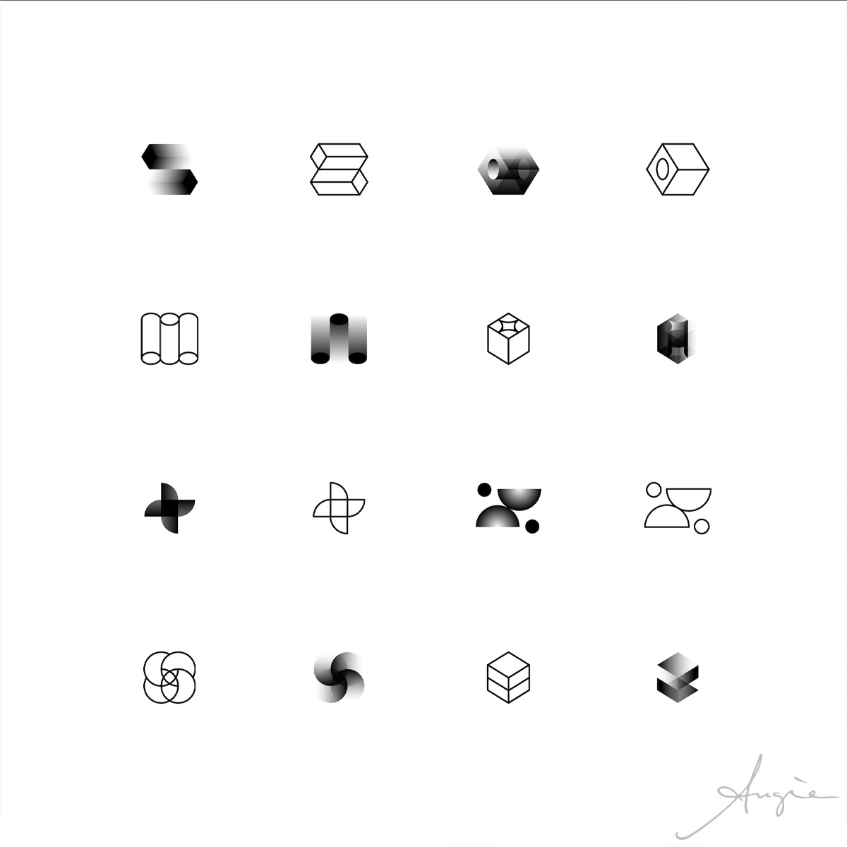 Pictograms & Gradients Pictograms & Gradients
