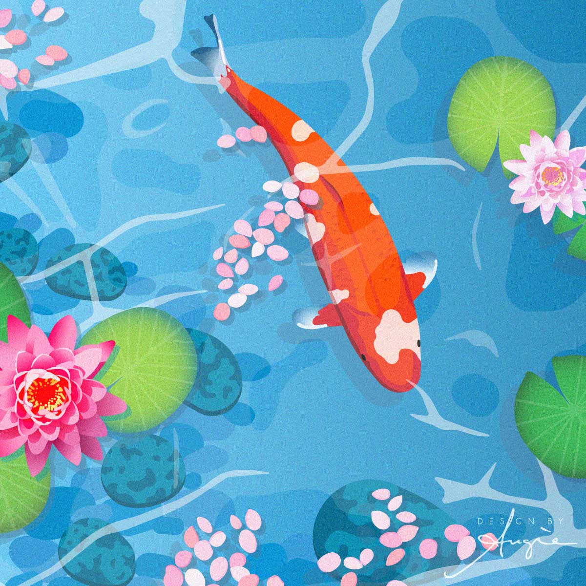 Koi in Water Koi in Water
