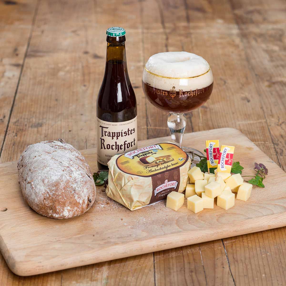 Rochefort Cheese and Trappist Beer Rochefort Cheese and Trappist Beer