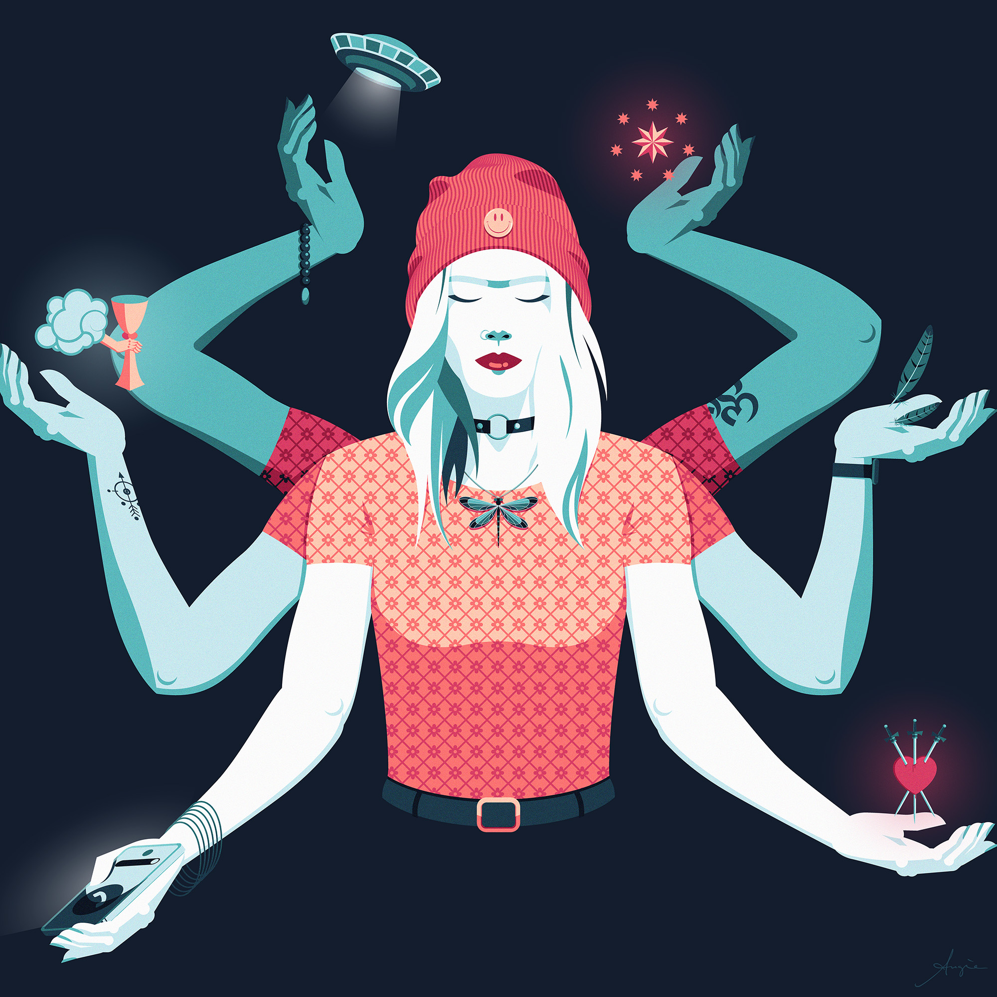 Illustration, A Different Kind of Human Illustration, A Different Kind of Human